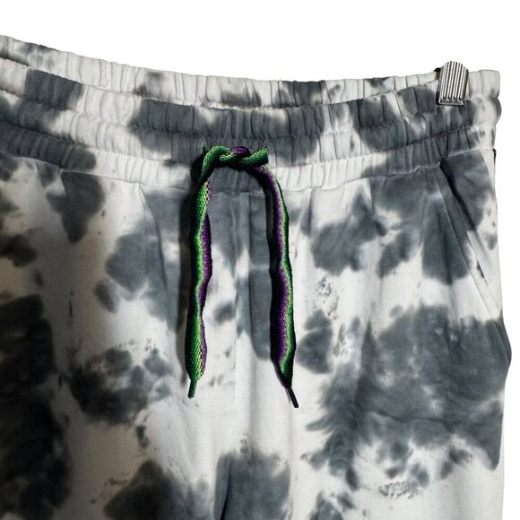 Pitusa Gray tie dye trackie sweat pants Womens size Large NWT - Picture 4 of 11